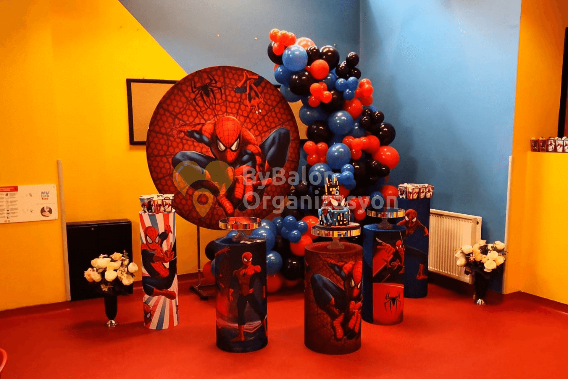 Spiderman Doğum Günü Organizasyonu